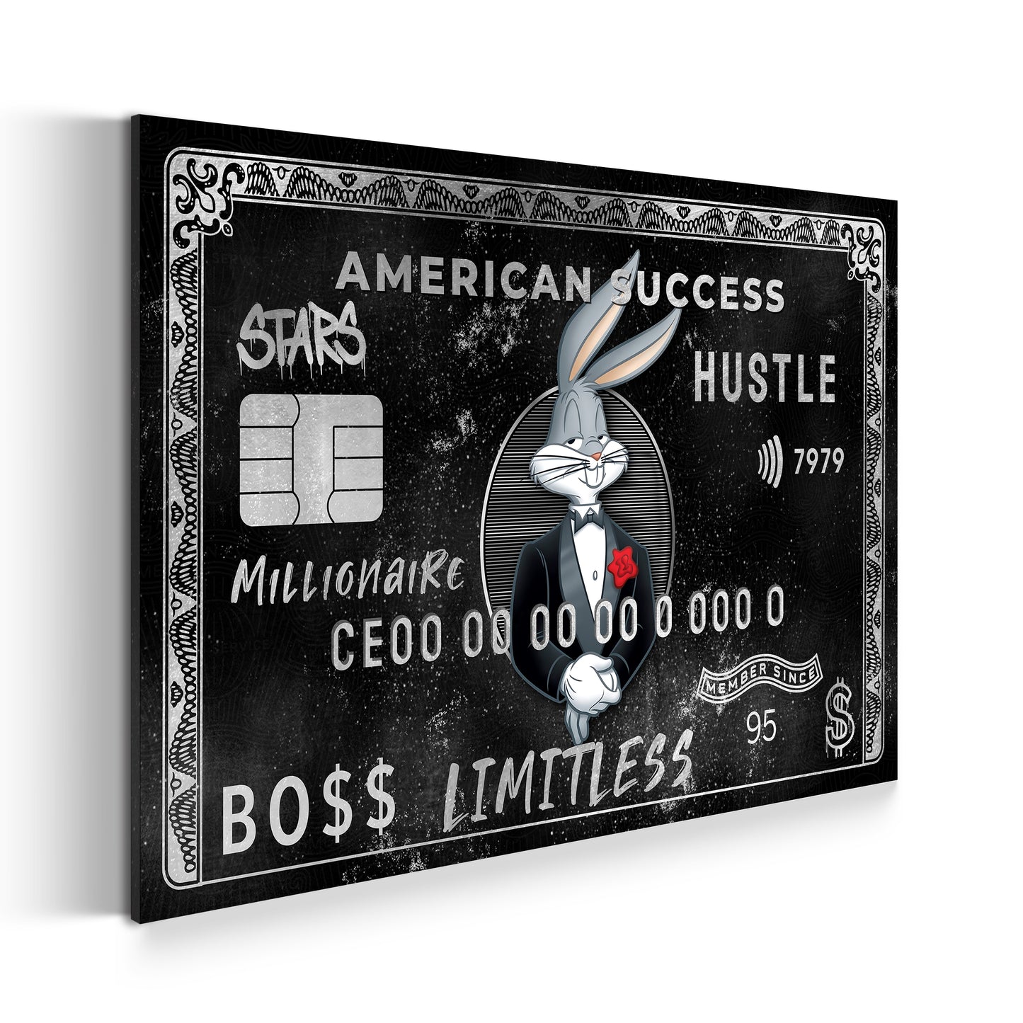 Wandbild Success Bunny