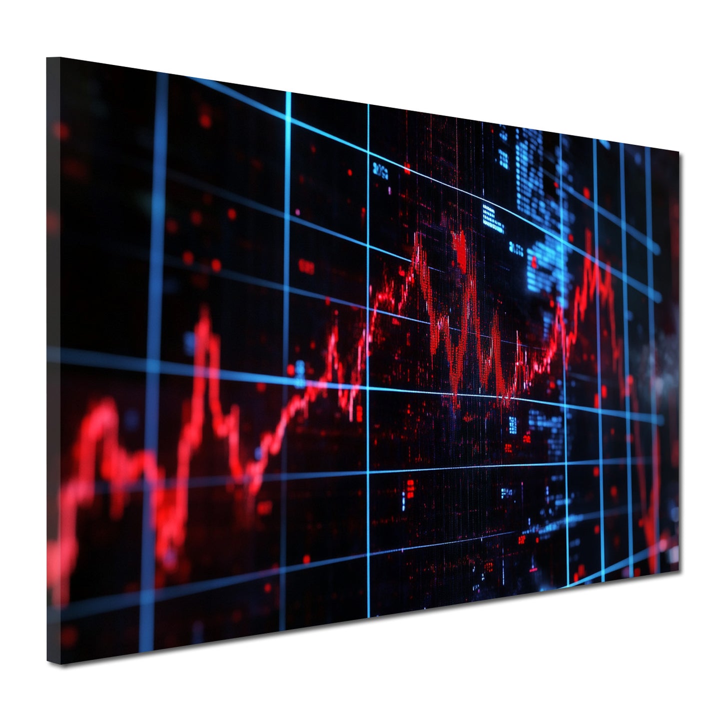 Wandbild Motivation Börsen Wallstreet digital modern