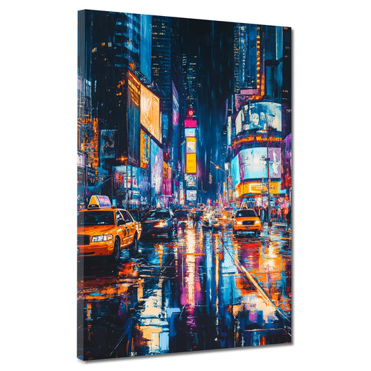 Wandbild Städte New York Times Square bei Nacht
