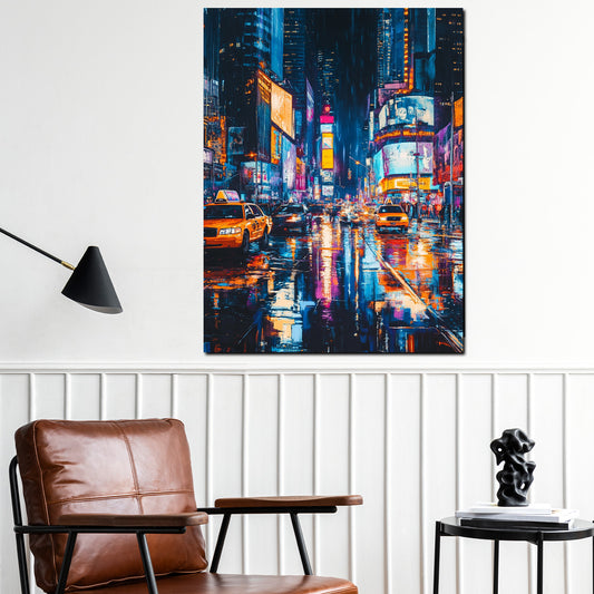 Wandbild Städte New York Times Square bei Nacht