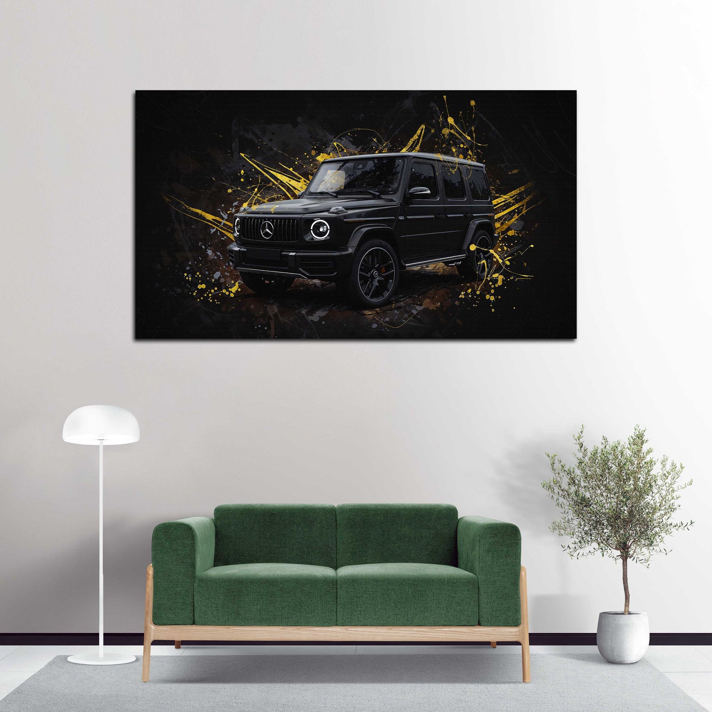 Luxus SUV G Klasse Pop Art Wandbild