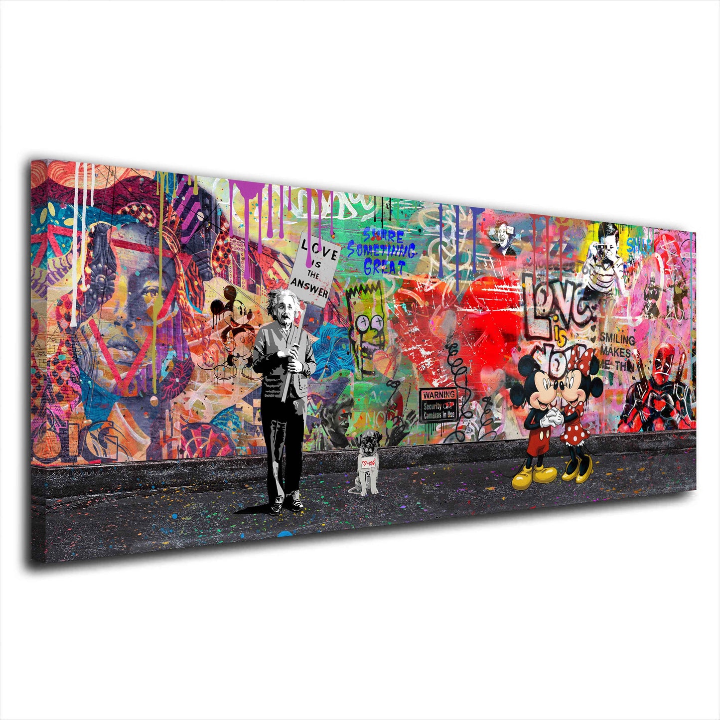 Albert Street Art Maus Style Wandbild