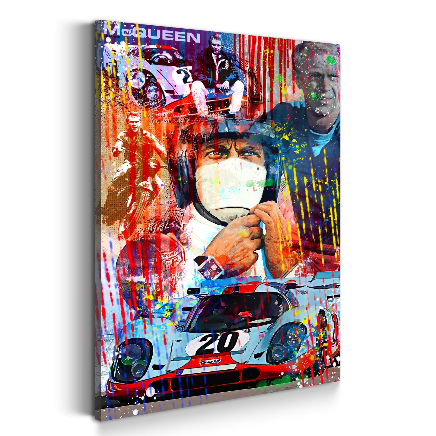 Wandbild Pop Art McQueen Style