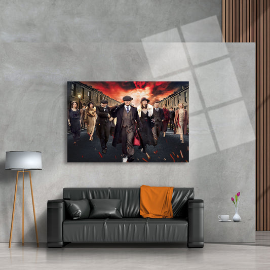 Wandbild Pop Art Blinders, The Family