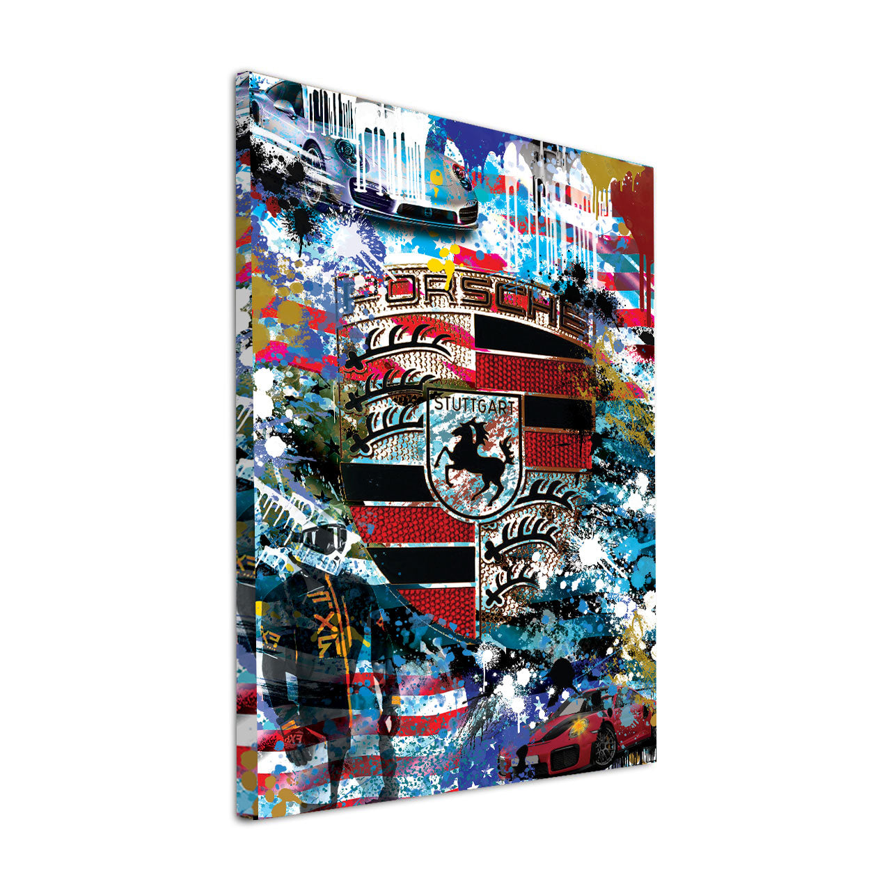 Auto Wandbild Pop Art Sportwagen Lifestyle