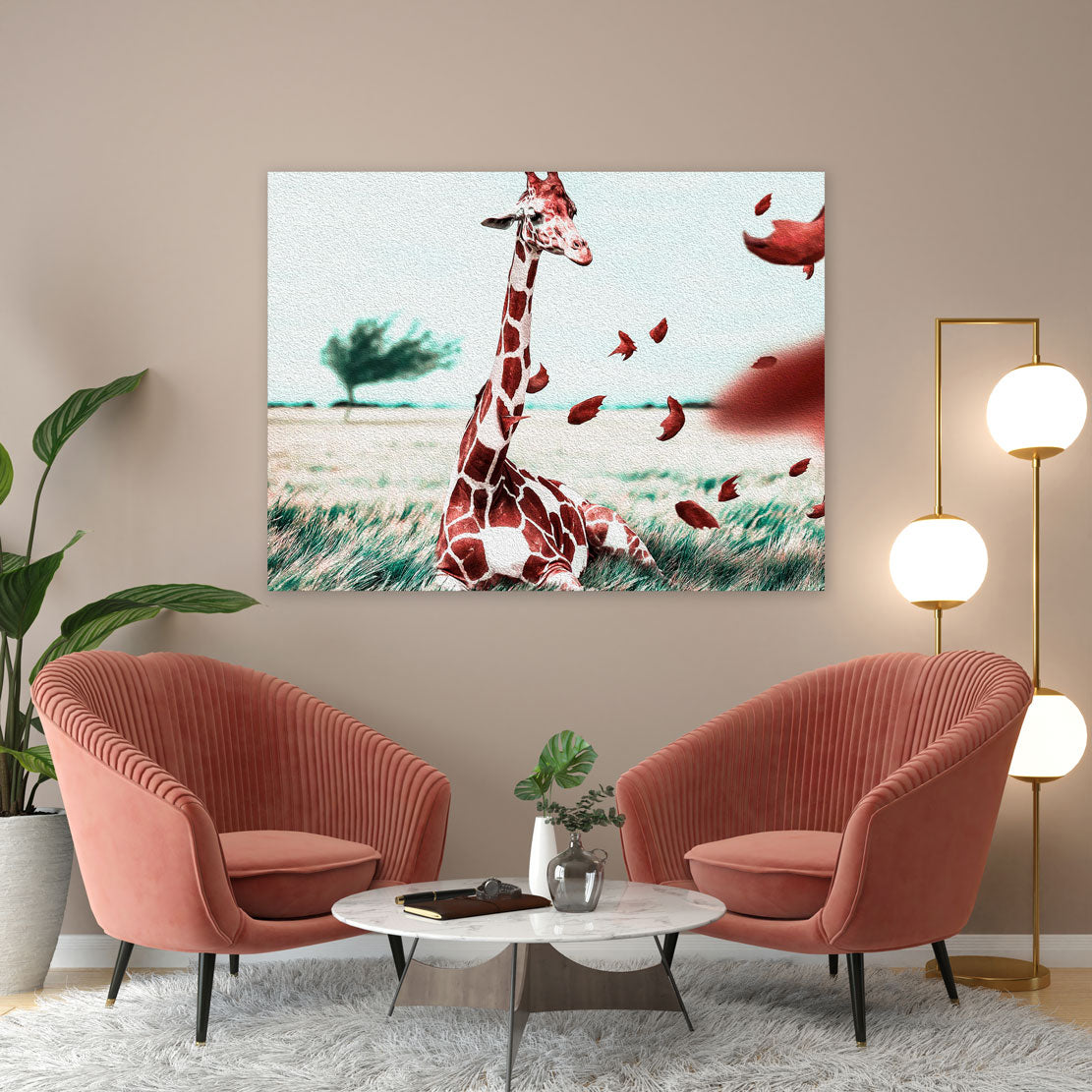 Giraffen Wandbilder – Größe & Anmut der Savanne