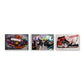 3er-Set Graffiti Sport – drei Leinwandbilder