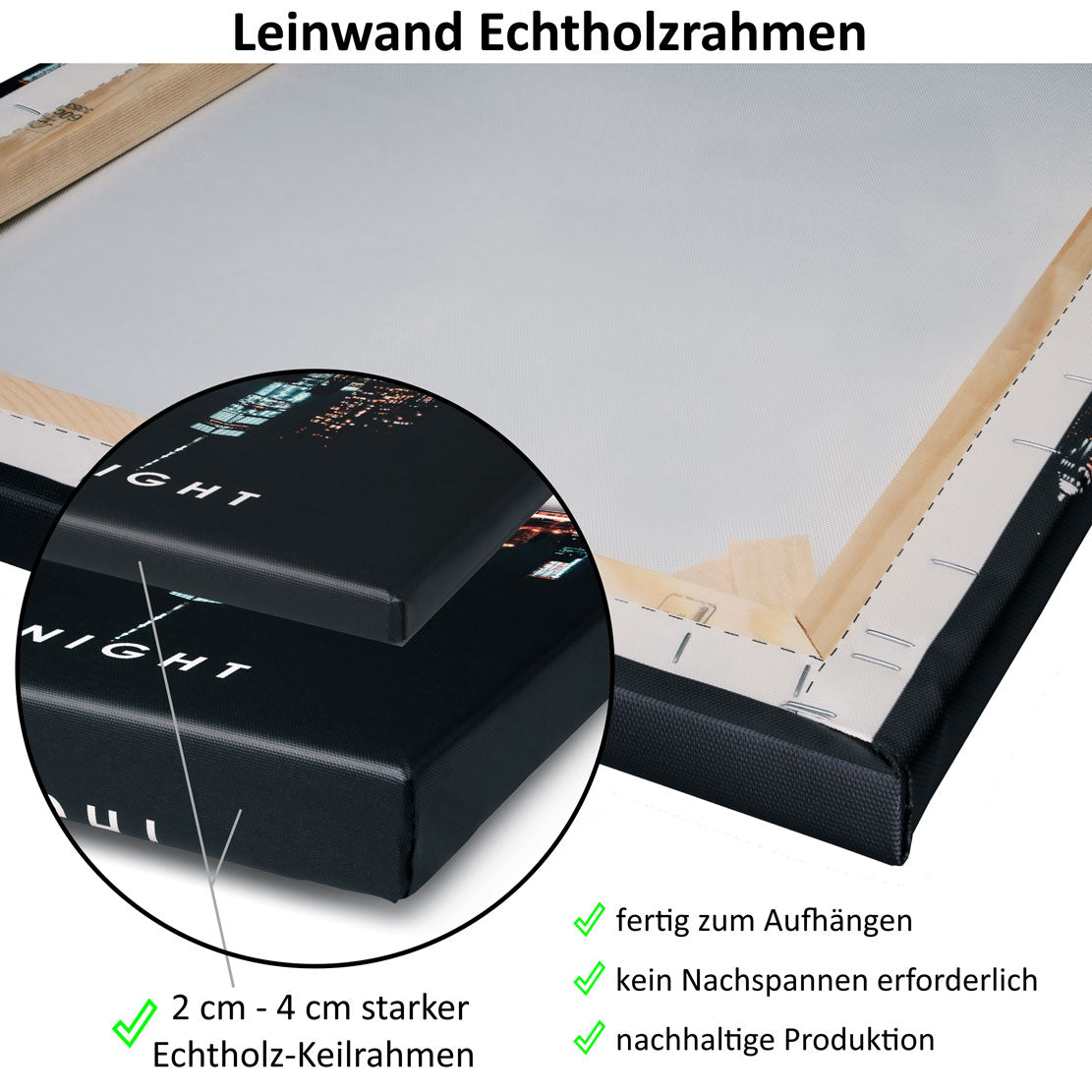 Wandbild Motivation Auto Sportwagen Black Style, Zitat