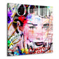 Wandbild Pop Art Colour Audrey