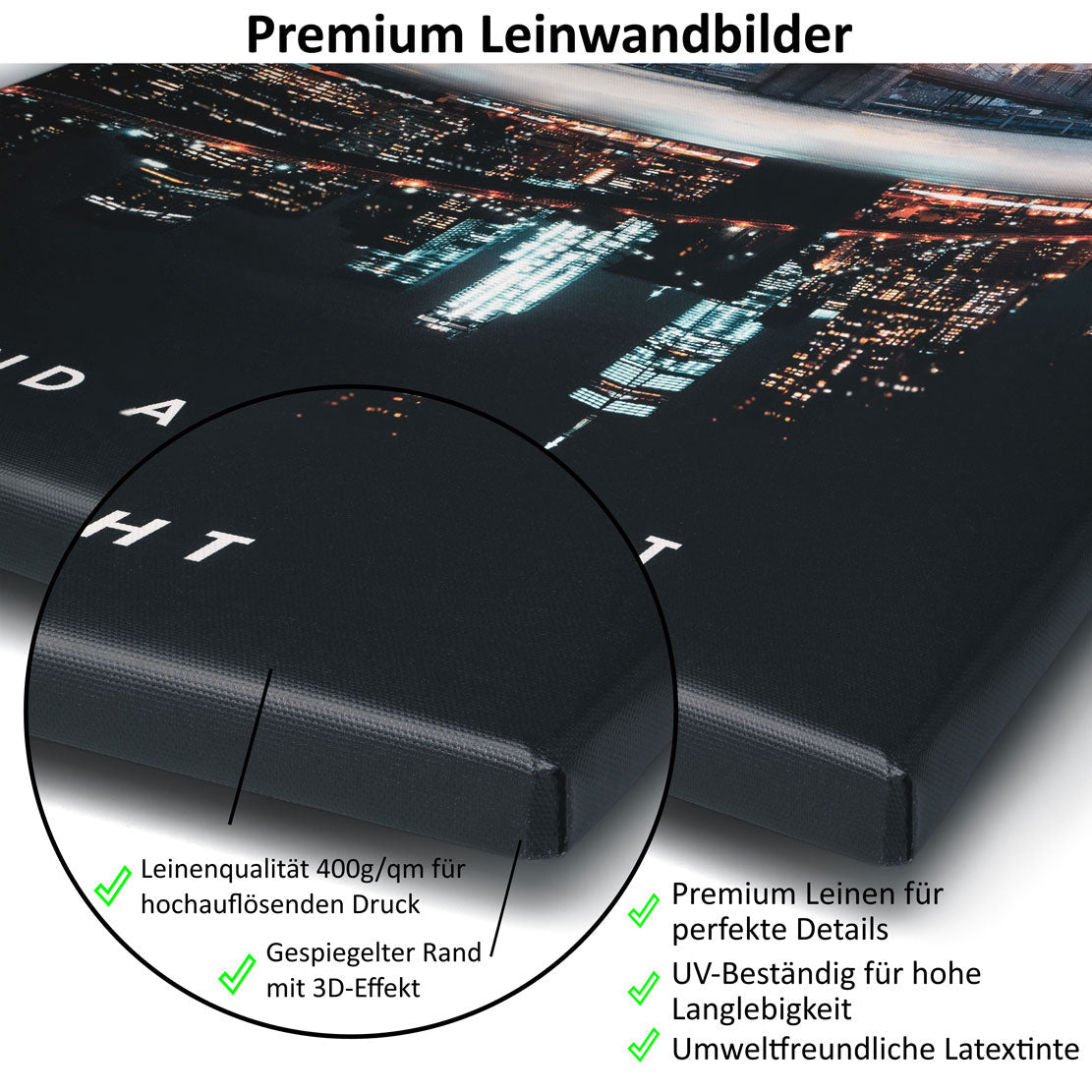 Wandbild Lines abstrakte Linien Dark