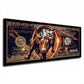 Wandbild Pop Art Stier Börse Wallstreet Dollar Style Big Money