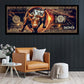 Wandbild Pop Art Stier Börse Wallstreet Dollar Style Big Money