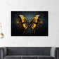 Wandbild abstrakt Schmetterling Dark Mode