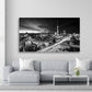 Wandbild Beautiful Berlin Skyline schwarz weiss