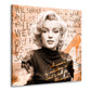 Wandbild Beautiful Marilyn Vintage Pop Art