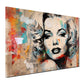 Wandbild Cool Star im Abstract Style