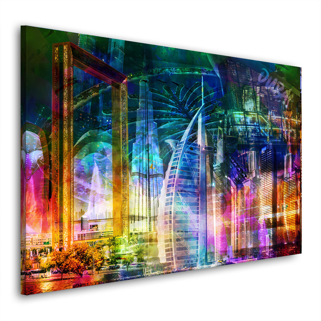 Dubai Pop Art – Wandbild