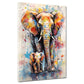 Elefant mit Baby – Wandbild