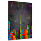 Wandbild Graffiti abstrakt Dubai Skyline Street Art