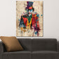 Wandbild Joker Pop Art abstrakte Kunst