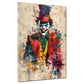 Wandbild Joker Pop Art abstrakte Kunst