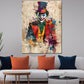 Wandbild Joker Pop Art abstrakte Kunst