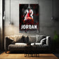 Wandbild Jordan 23 im modernen Basketball Stil Pop Art