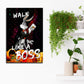 Bunny Pop Art Kunstwerk Wandbild