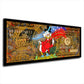 Wandbild Kunstwerk Duck Pop Art Money Love