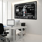 Wandbild Success Bunny