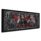Wandbild Dollar Zitat, Pulp Fiction