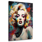 Marilyn Abstract Colour – Wandbild