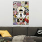 Wandbild Maus Pop Art Street Art Graffiti Love und Hate