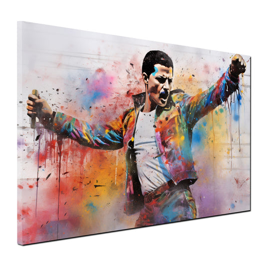 Mercury Abstract Pop Art Style Wandbild