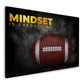 Wandbild Mindset Football Motivation