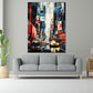 Wandbild New York City abstrakte Kunst USA