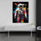 Wandbild Pop Art Astronaut Black Colour Style