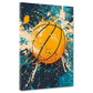 Wandbild Pop Art Basketball Energie Sport modern