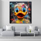 Wandbild Pop Art Duck Ente Comic