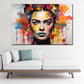 Wandbild Pop Art Frida