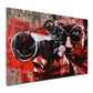 Wandbild Pop Art Gun Perfect Shot