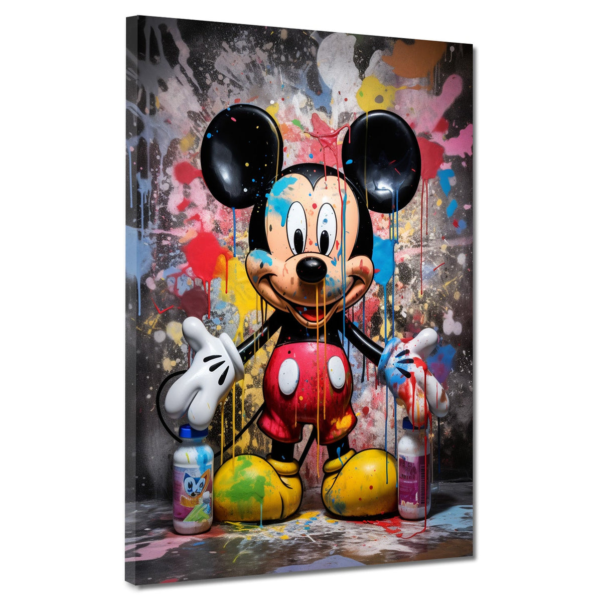 Maus Abstract Comic – Wandbild