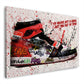 Sneaker & Basketball Graffiti – Wandbild
