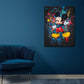 Wandbild Pop Art fröhliche Maus bunt verspielt