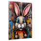 Hase Pop Art Style Comic Wandbild