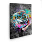 Wandbild Rose Graffiti Street Art Style