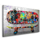 Wandbild Skateboard Graffiti Style