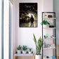 Wandbild Sportwagen Zitat Inspiration Junge Motivation