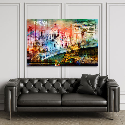 Frankreich Paris Bauwerke Highlights Wandbild