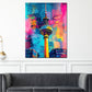 Wandbild Städte Pop Art Berlin Fernsehturm bunt